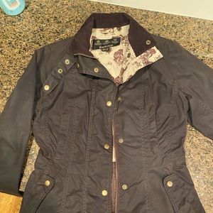 Almost new Barbour waxed jacket.